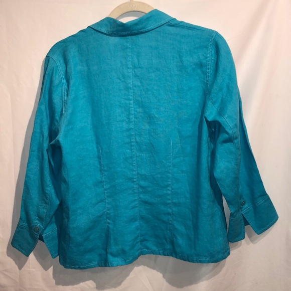 Talbots Irish Linen Jacket - Picture 3 of 5